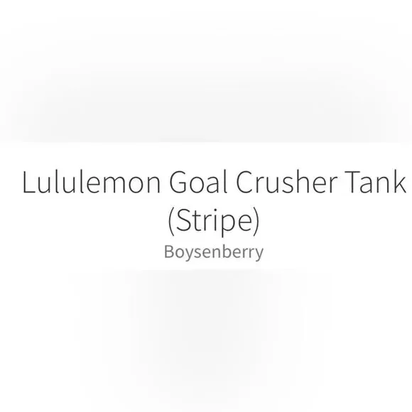 Size 2 Lululemon Goal Crusher Tank Boysenberry - Picture 6 of 11